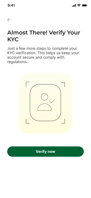 BroadMoney — Progressive KYC