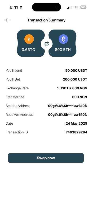 Help2Pay — Send and confirm