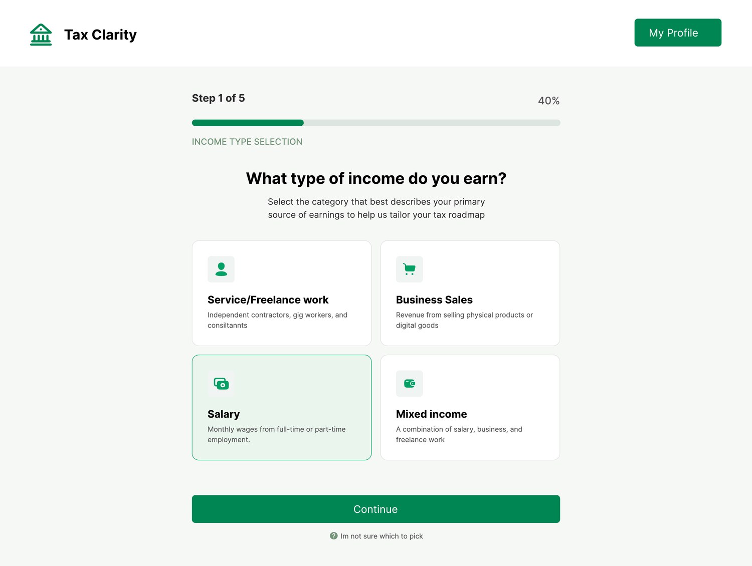 Tax Clarity — Three questions