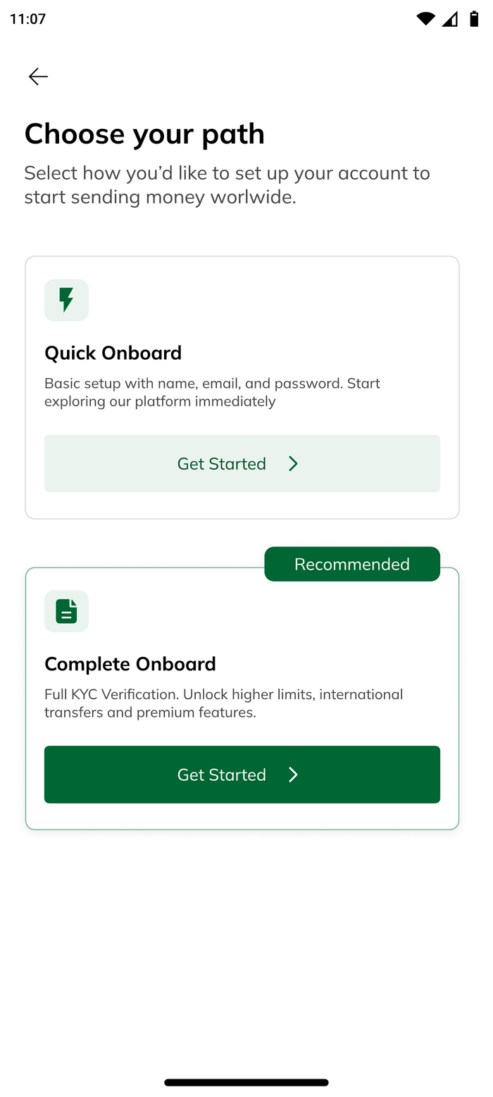 Wosi Wosi — Onboarding and KYC